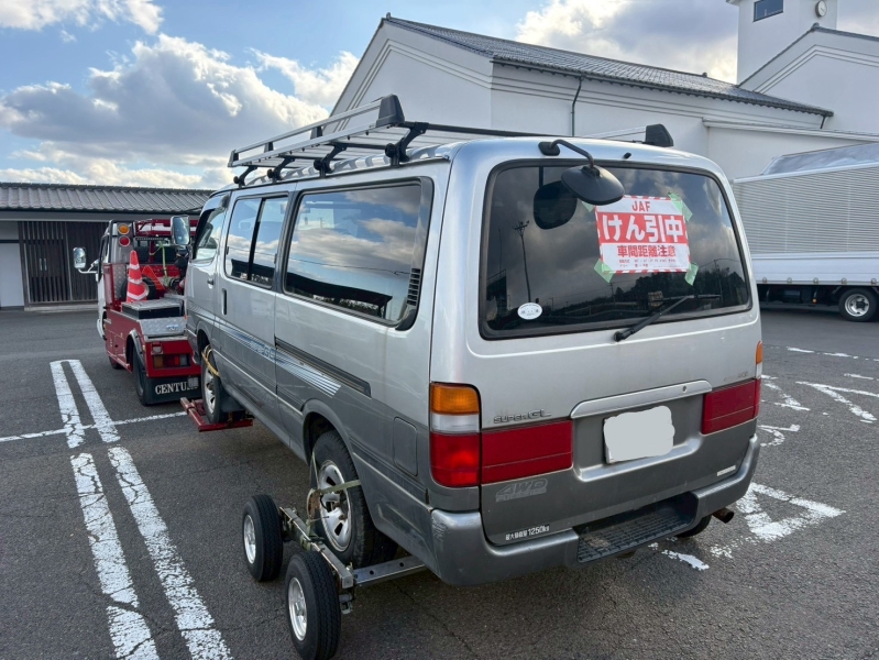 レッカーからのレンタカー！